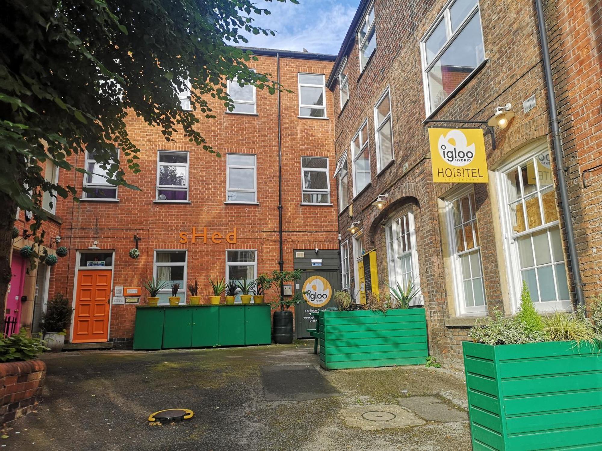 Igloo Hybrid Hostel Nottingham Luaran gambar